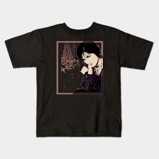 Enya // Brown Vintage Kids T-Shirt